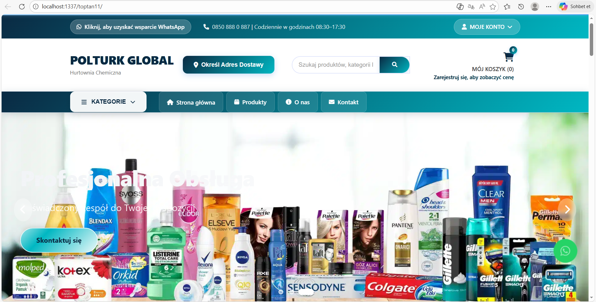 E-ticaret Web Sitesi