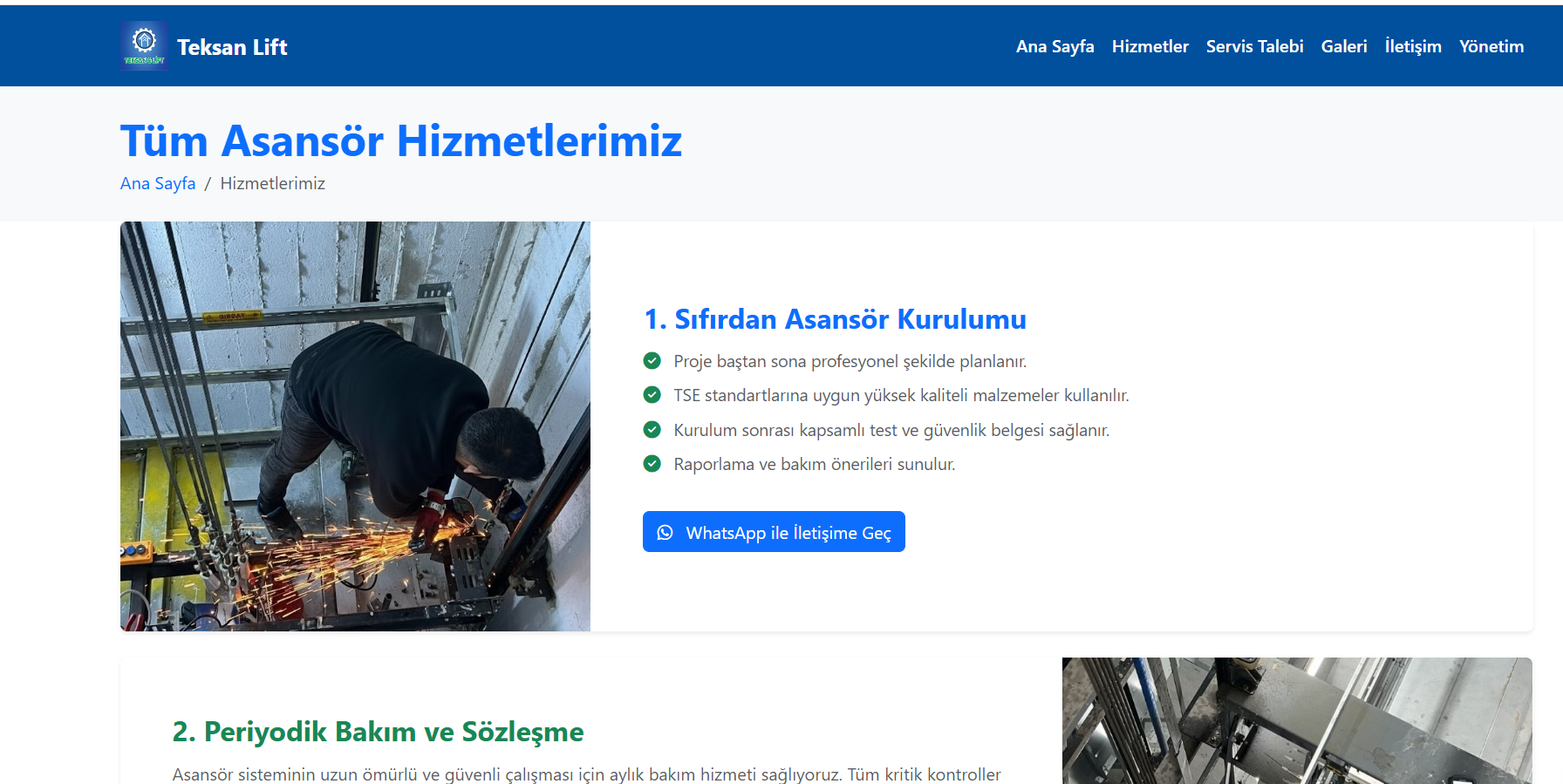 Teksanlift Ana Sayfa